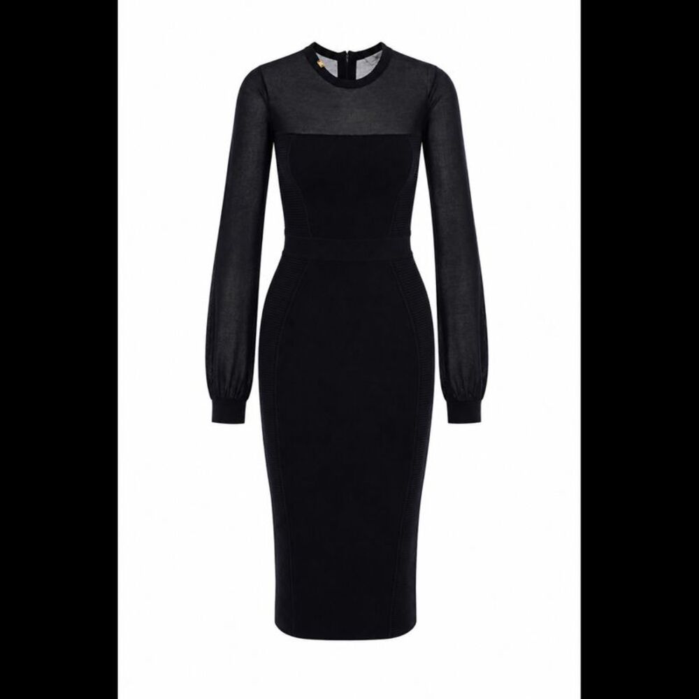 Elisabetta Franchi Women Knitted Dress With 3 D Effects
